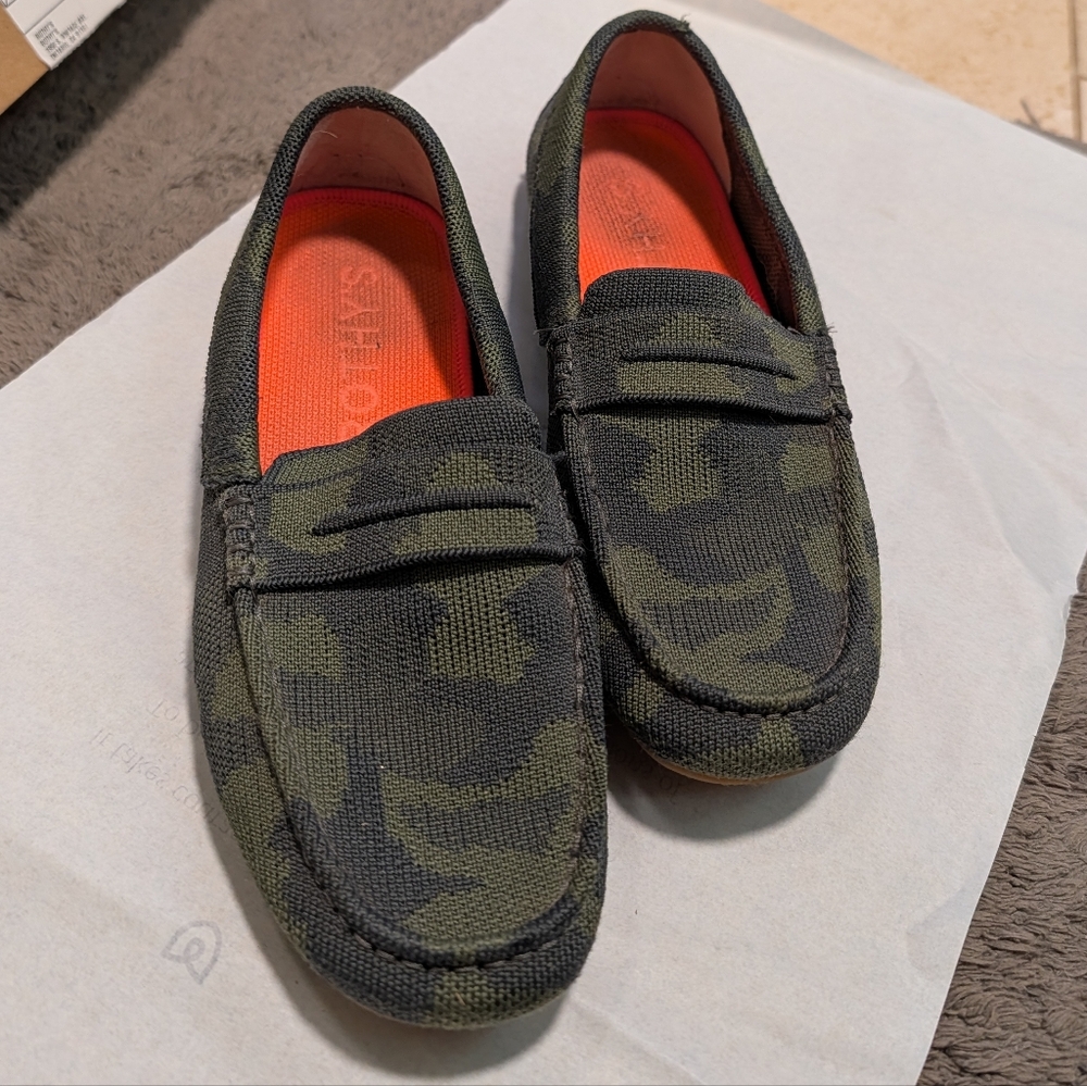 Camouflage Slip-On Loafers